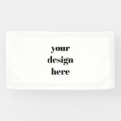 パーソナライズまたはカスタマイズ 横断幕 (横)