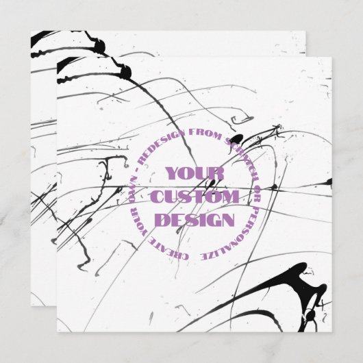 パーソナライズまたは完全にゼロから再設計:カード (正面/裏面)