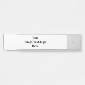 パーソナライズまカスタマイズたは空白のテンプレート サインプレート (正面)