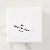 パーソナライズまカスタマイズたは空白のテンプレート フェイバータグ (インサイチュ)