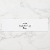 パーソナライズまカスタマイズたは空白のテンプレート ペットボトルラベル (シングルラベル)