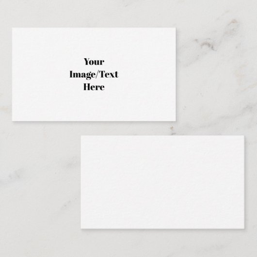 パーソナライズまカスタマイズたは空白のテンプレート 名刺 (正面/裏面)
