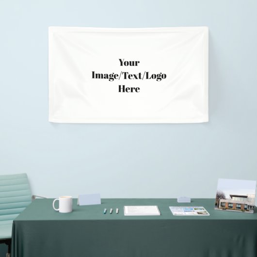 パーソナライズまカスタマイズたは空白のテンプレート 横断幕 (トレードショー)