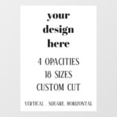 パーソナライズまカスタマイズたは ウィンドウサイン (シート)