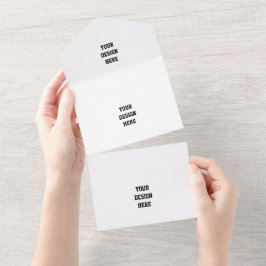 パーソナライズまカスタマイズたは オールインワン招待状