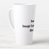 パーソナライズまカスタマイズたは カフェラテマグ (左アングル)