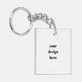 パーソナライズまカスタマイズたは キーホルダー (正面左)