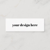 パーソナライズまカスタマイズたは コーリングカード (正面)