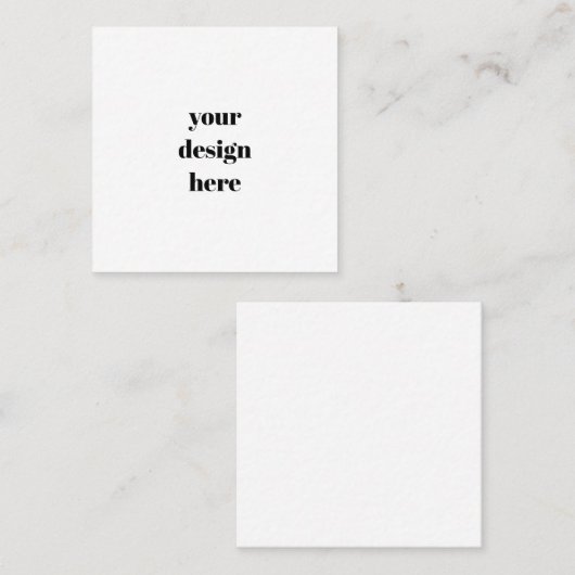 パーソナライズまカスタマイズたは コーリングカード (正面/裏面)