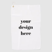 パーソナライズまカスタマイズたは ゴルフタオル (正面)