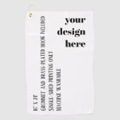 パーソナライズまカスタマイズたは ゴルフタオル (正面)