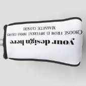 パーソナライズまカスタマイズたは ゴルフヘッドカバー (正面)