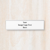 パーソナライズまカスタマイズたは サインプレート (正面)