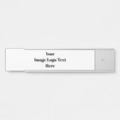 パーソナライズまカスタマイズたは サインプレート (正面)