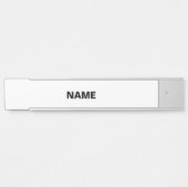 パーソナライズまカスタマイズたは サインプレート (正面)