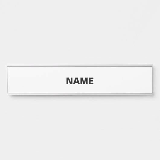 パーソナライズまカスタマイズたは サインプレート (正面)