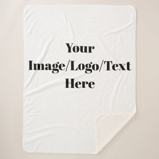 パーソナライズまカスタマイズたは シェルパブランケット (正面)