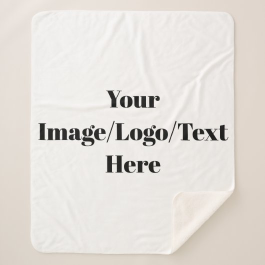 パーソナライズまカスタマイズたは シェルパブランケット (正面)