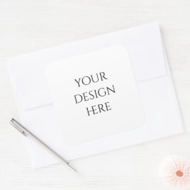 パーソナライズまカスタマイズたは スクエアシール