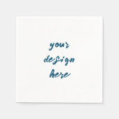 パーソナライズまカスタマイズたは スタンダードカクテルナプキン (正面)