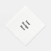 パーソナライズまカスタマイズたは スタンダードランチョンナプキン (角)