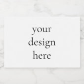 パーソナライズまカスタマイズたは スパークリングワインラベル (シングルラベル)