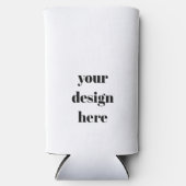 パーソナライズまカスタマイズたは スリム缶クーラー (正面)