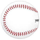 パーソナライズまカスタマイズたは ソフトボール (正面左)