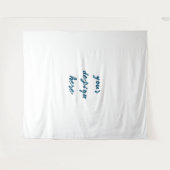 パーソナライズまカスタマイズたは タペストリー (正面(横))