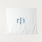 パーソナライズまカスタマイズたは タペストリー (正面(横))