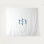 パーソナライズまカスタマイズたは タペストリー (正面(横))