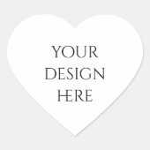 パーソナライズまカスタマイズたは ハートシール (正面)