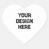 パーソナライズまカスタマイズたは ハートシール (正面)