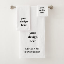 パーソナライズまカスタマイズたは バスタオルセット