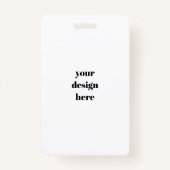 パーソナライズまカスタマイズたは バッジ (正面)