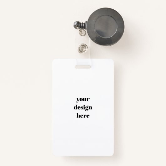 パーソナライズまカスタマイズたは バッジ (正面リトラクタブル付き)