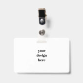 パーソナライズまカスタマイズたは バッジ (正面 (クリップ付))