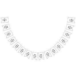 パーソナライズまカスタマイズたは バンティングフラッグ