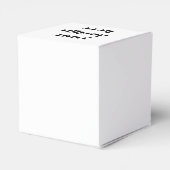 パーソナライズまカスタマイズたは フェイバーボックス (裏面サイド)