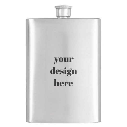 パーソナライズまカスタマイズたは フラスク (正面)