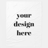 パーソナライズまカスタマイズたは フリースブランケット (正面)