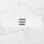 パーソナライズまカスタマイズたは ペットボトルラベル (シングルラベル)