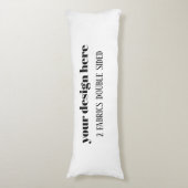 パーソナライズまカスタマイズたは ボディピロー (正面縦)