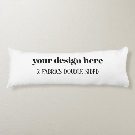パーソナライズまカスタマイズたは ボディピロー (正面)