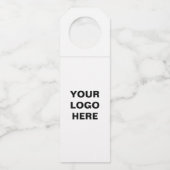 パーソナライズまカスタマイズたは ボトルネックタグ (正面)