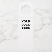 パーソナライズまカスタマイズたは ボトルネックタグ (正面)