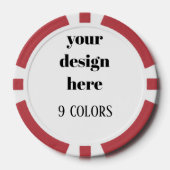 パーソナライズまカスタマイズたは ポーカーチップ (正面)