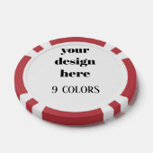 パーソナライズまカスタマイズたは ポーカーチップ (シングル)