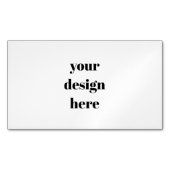 パーソナライズまカスタマイズたは マグネット名刺 (正面)