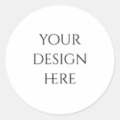 パーソナライズまカスタマイズたは ラウンドシール (正面)